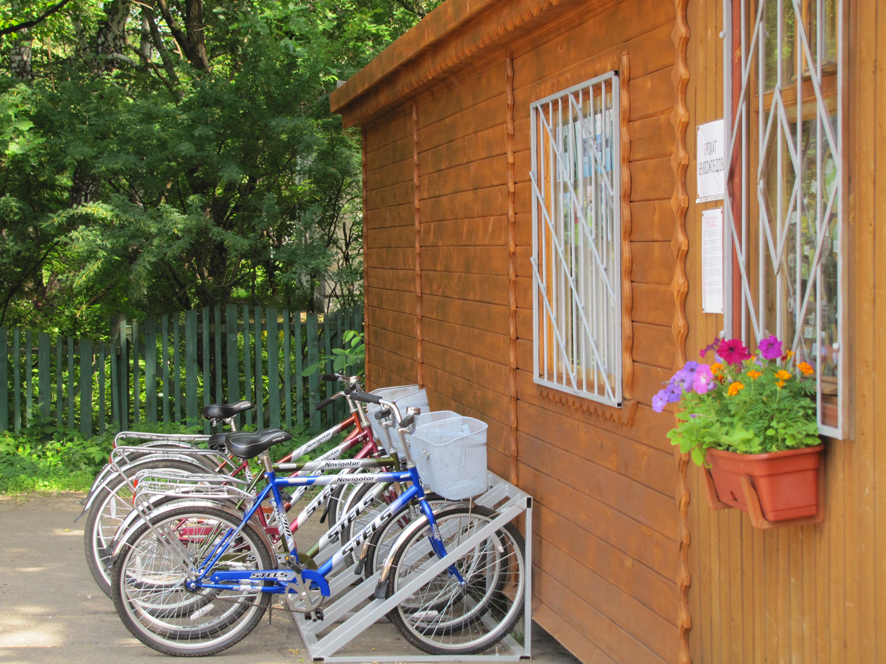 Прокат велосипедов в дендрологическом саду им. С.Ф. Харитонова
