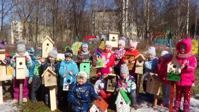 Веселый скворечник