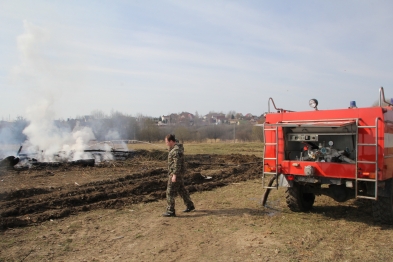 Учения в национальном парке